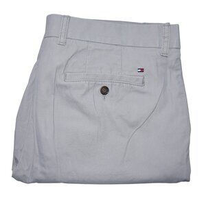 Tommy Hilfiger Men's Tailored Fit Chino Pants Gray Actual Size 38x34 Tag 36x34